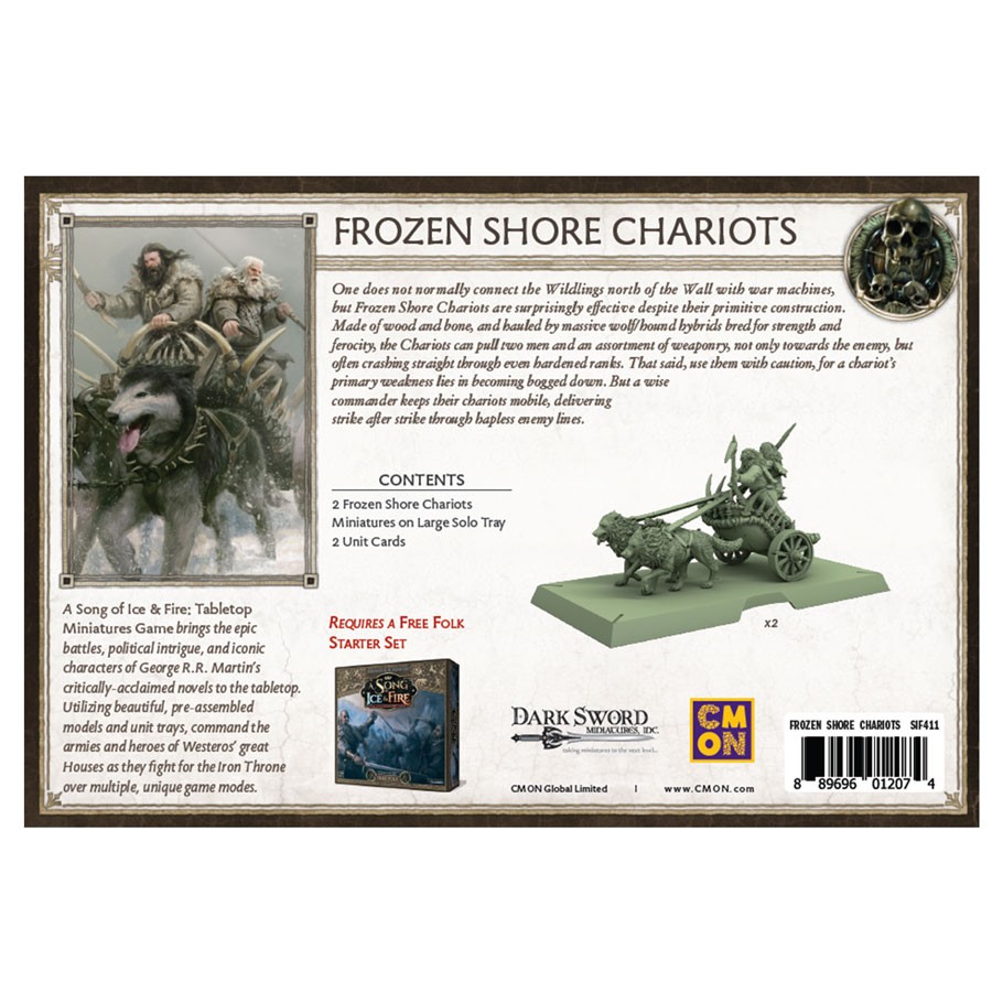 A Song of Ice and Fire : Tabletop Miniatures Game - Frozen Shore Chariots